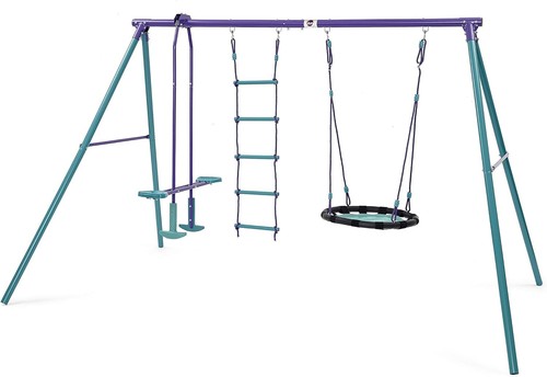 Plum metal multiplay garden - metal,