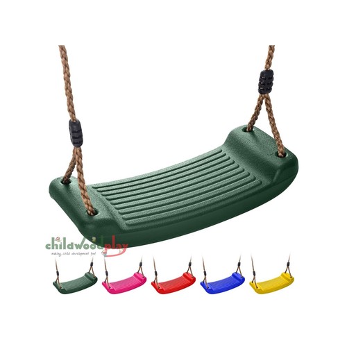 Green kids garden swing seat - garden,