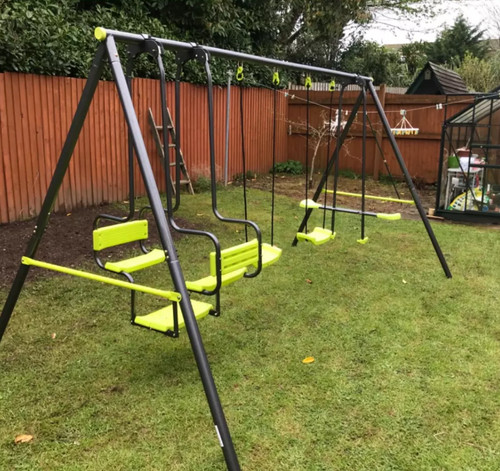 Kids swing set metal - kids,