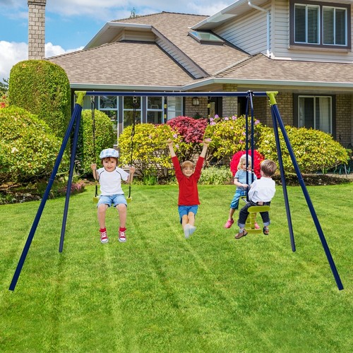 Kids swing set - 3-in-1, metal
