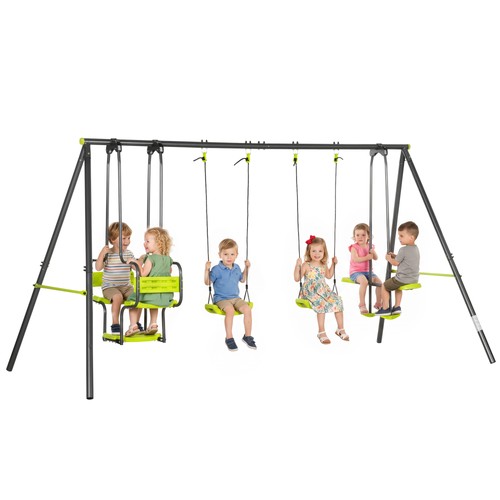 Outsunny garden swing - garden, w/