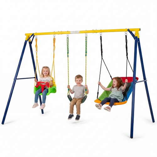 Toddler swing set - set, w/