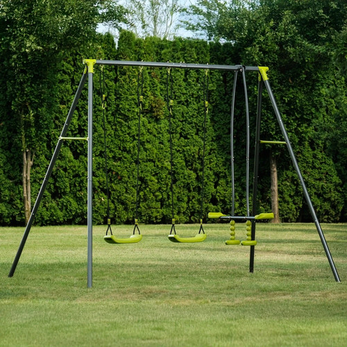 Apatou metal swing set with - apatou,
