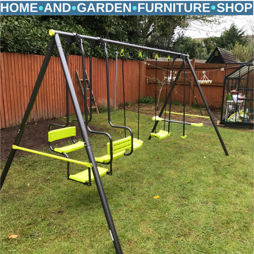 Metal garden swing - metal,
