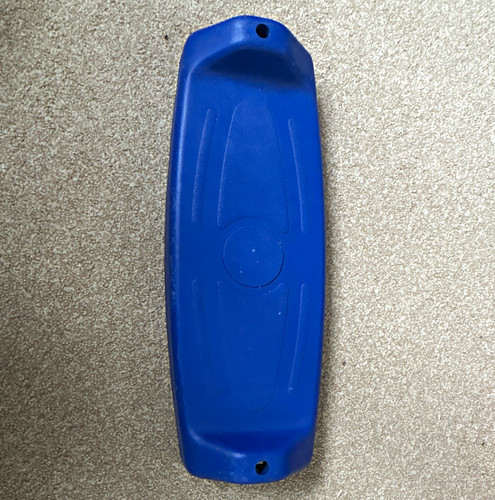 Blue plastic swing seat - , for