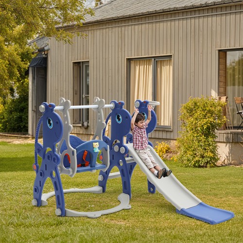 Kids slide swing - in,