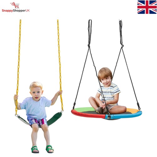 Double kids swing set - set, &