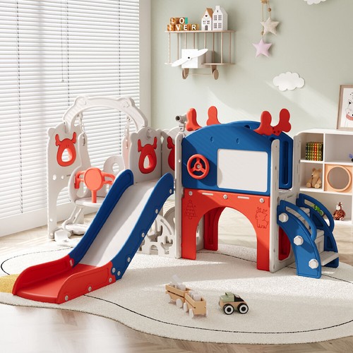 Toddler garden swing slide - garden,