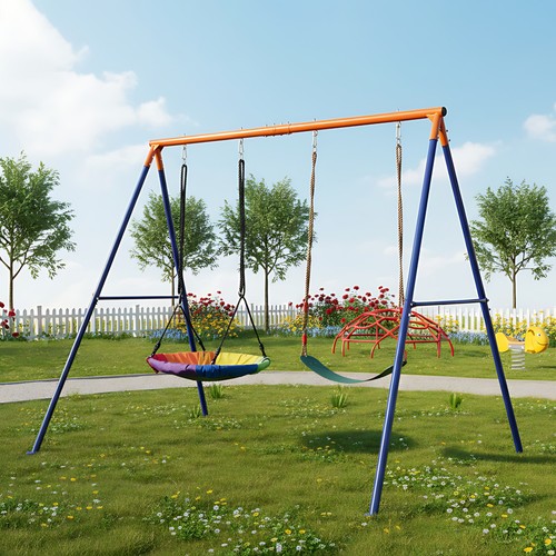 Metal frame double - double, set