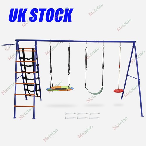 6in1 garden swing set three - 6in1, w/three