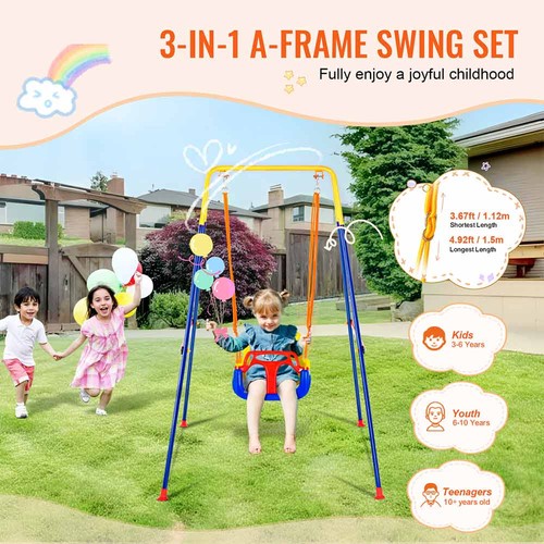 Toddler swing set - swing,