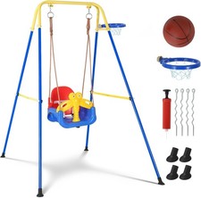 4 in 1 Toddler Swing Set