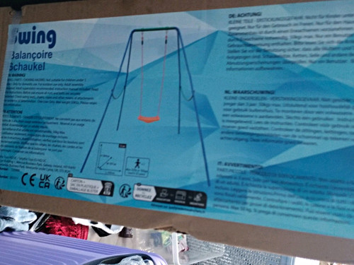Swing frame metal children s - a-frame,