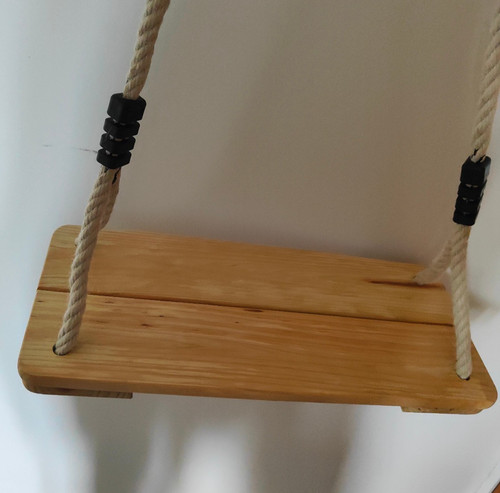 Wood tree swing seat indoor - seat,
