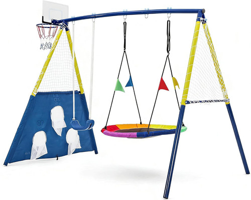 Kids garden swing set - 1,