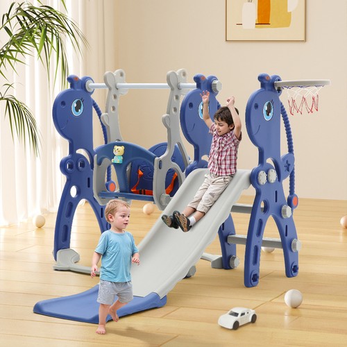 Kids toddler slide swing set - slide,