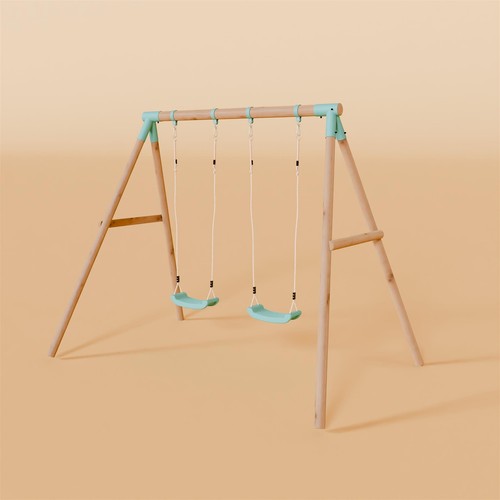 Double swing set wildwood - set,