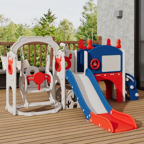 Toddler garden swing slide - swing, &